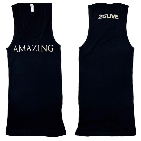 American Apparel Other - NWOT Amazing 25 Live Tour George Michael Graphic Tank Top Black Unisex M